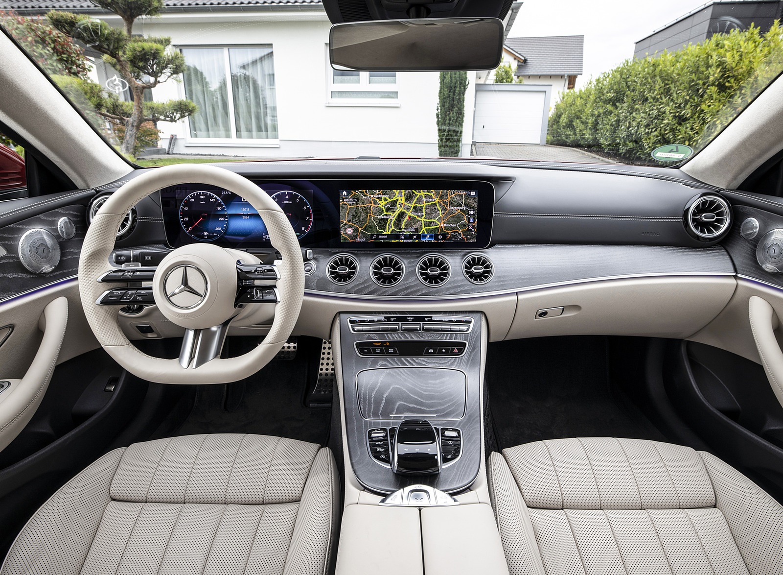 2021 Mercedes-Benz E 450 4MATIC Cabriolet Interior Cockpit Wallpapers #25 of 55