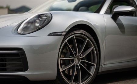 2021 Porsche 911 Targa 4 (Color: Dolomite Silver Metallic) Wheel Wallpapers 450x275 (101)