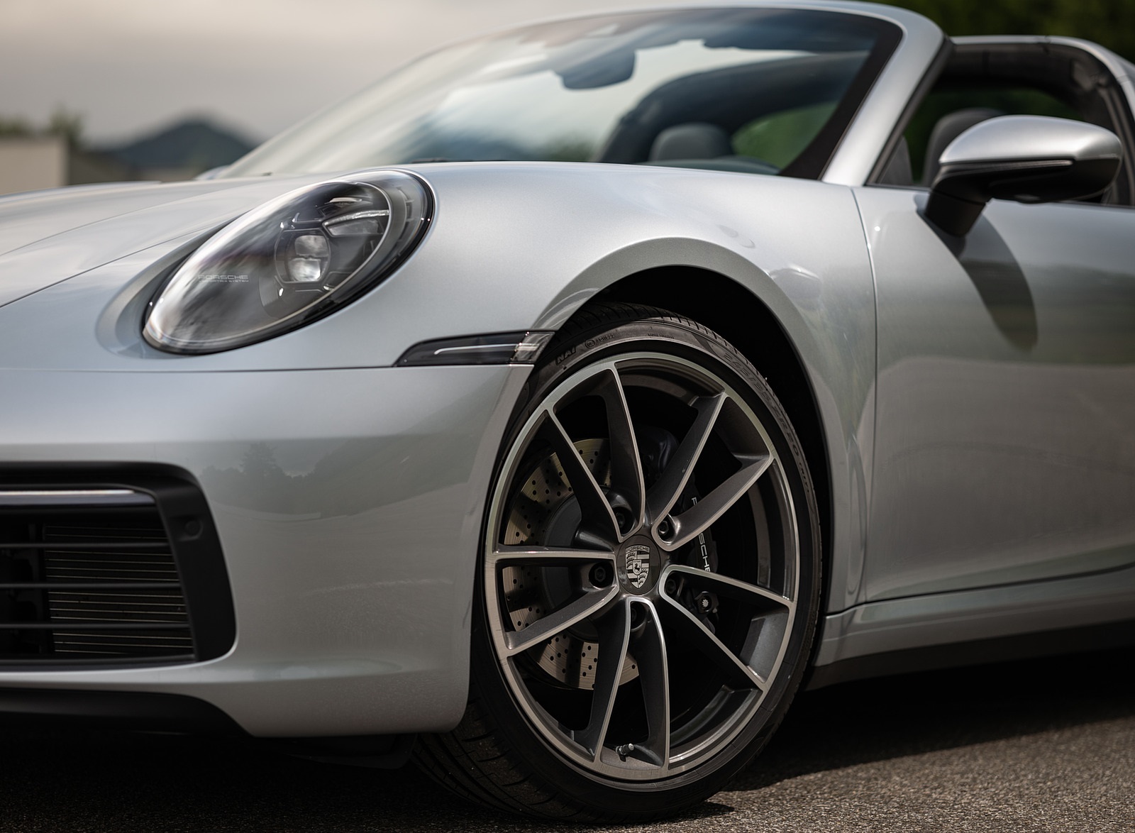 2021 Porsche 911 Targa 4 (Color: Dolomite Silver Metallic) Wheel Wallpapers #101 of 126