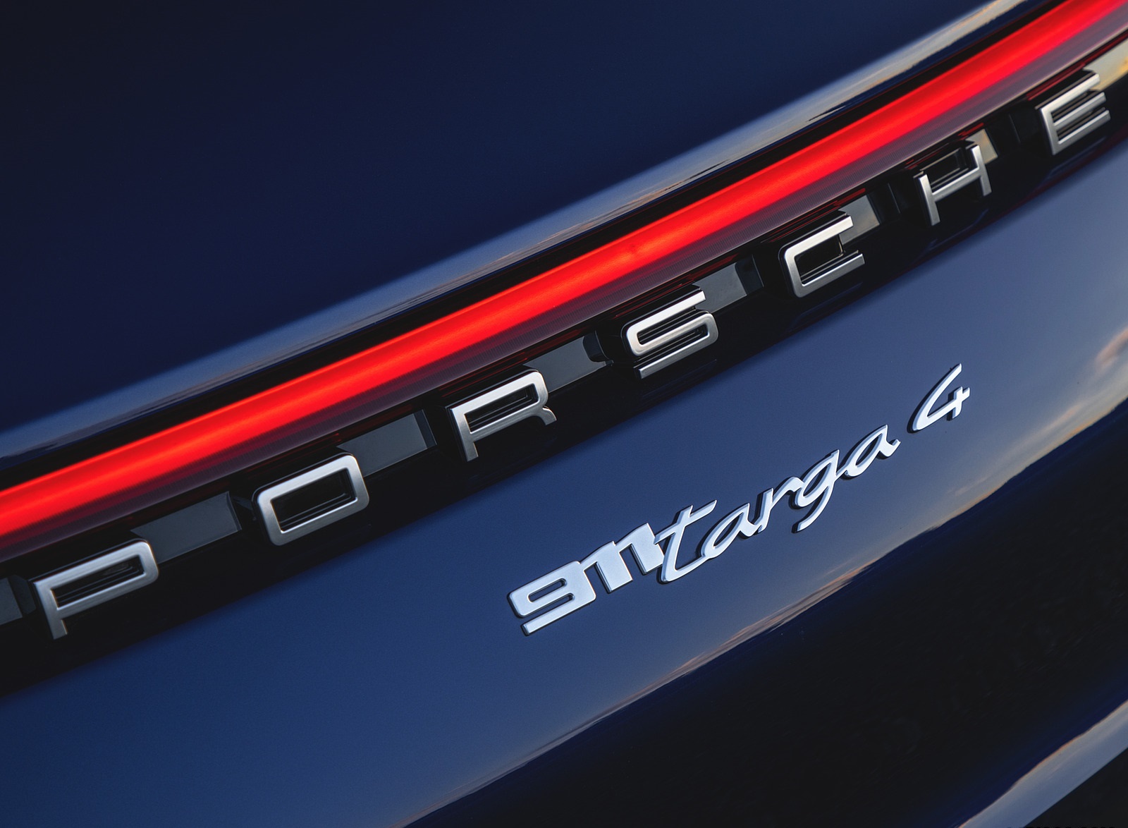 2021 Porsche 911 Targa 4 (Color: Gentian Blue) Badge Wallpapers  #49 of 126