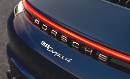 2021 Porsche 911 Targa 4 (Color: Gentian Blue) Badge Wallpapers 450x275 (50)