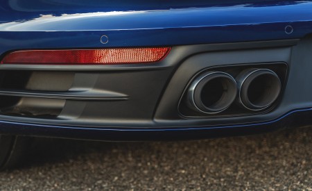 2021 Porsche 911 Targa 4 (Color: Gentian Blue) Exhaust Wallpapers 450x275 (54)