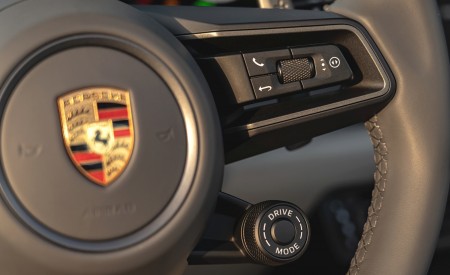 2021 Porsche 911 Targa 4 (Color: Gentian Blue) Interior Steering Wheel Wallpapers 450x275 (59)