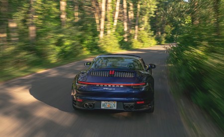 2021 Porsche 911 Targa 4 (Color: Gentian Blue) Rear Wallpapers  450x275 (15)
