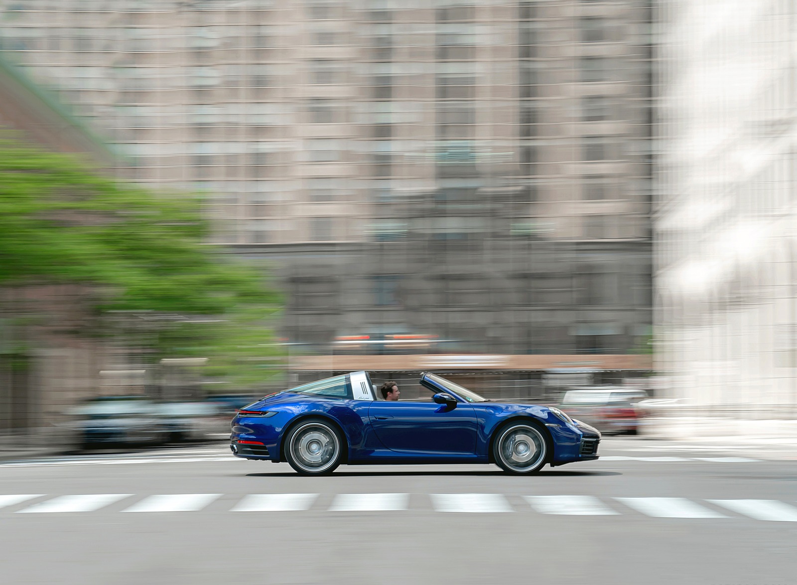 2021 Porsche 911 Targa 4 (Color: Gentian Blue) Side Wallpapers #22 of 126