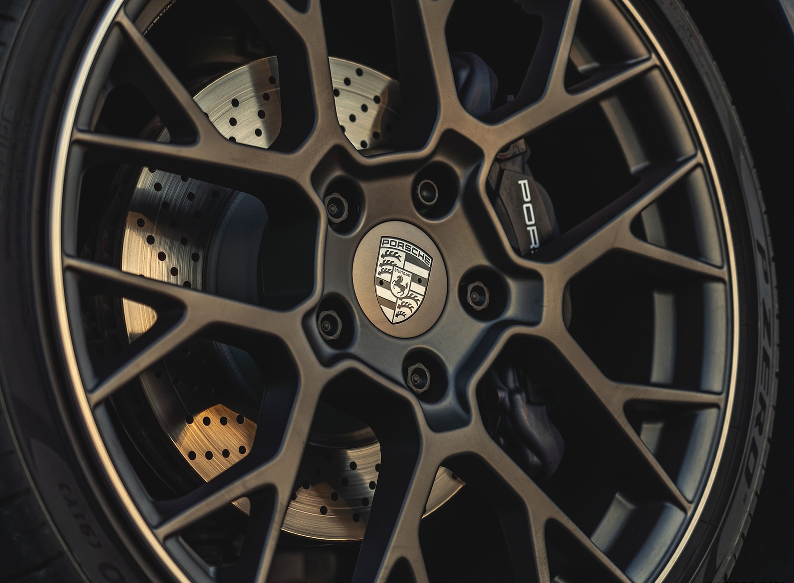 2021 Porsche 911 Targa 4 (Color: Gentian Blue) Wheel Wallpapers #46 of 126