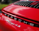 2021 Porsche 911 Targa 4S (Color: Guards Red) Badge Wallpapers 150x120