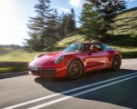 2021 Porsche 911 Targa 4S (Color: Guards Red) Front Three-Quarter Wallpapers 150x120