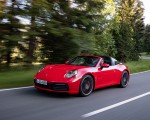 2021 Porsche 911 Targa 4S (Color: Guards Red) Front Three-Quarter Wallpapers 150x120