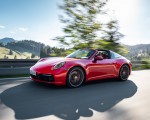 2021 Porsche 911 Targa 4S (Color: Guards Red) Front Three-Quarter Wallpapers 150x120