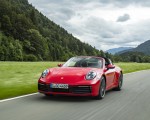 2021 Porsche 911 Targa 4S (Color: Guards Red) Front Wallpapers 150x120