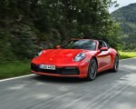 2021 Porsche 911 Targa 4S (Color: Guards Red) Front Wallpapers 150x120