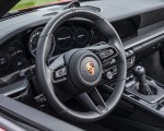 2021 Porsche 911 Targa 4S (Color: Guards Red) Interior Steering Wheel Wallpapers 150x120