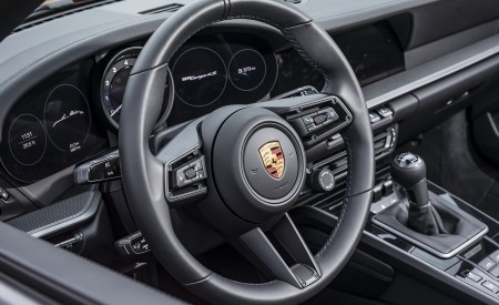 2021 Porsche 911 Targa 4S (Color: Guards Red) Interior Steering Wheel Wallpapers 450x275 (123)
