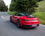 2021 Porsche 911 Targa 4S (Color: Guards Red) Rear Three-Quarter Wallpapers 150x120