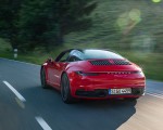 2021 Porsche 911 Targa 4S (Color: Guards Red) Rear Three-Quarter Wallpapers 150x120