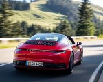 2021 Porsche 911 Targa 4S (Color: Guards Red) Rear Wallpapers 150x120