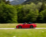 2021 Porsche 911 Targa 4S (Color: Guards Red) Side Wallpapers 150x120