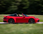 2021 Porsche 911 Targa 4S (Color: Guards Red) Side Wallpapers 150x120