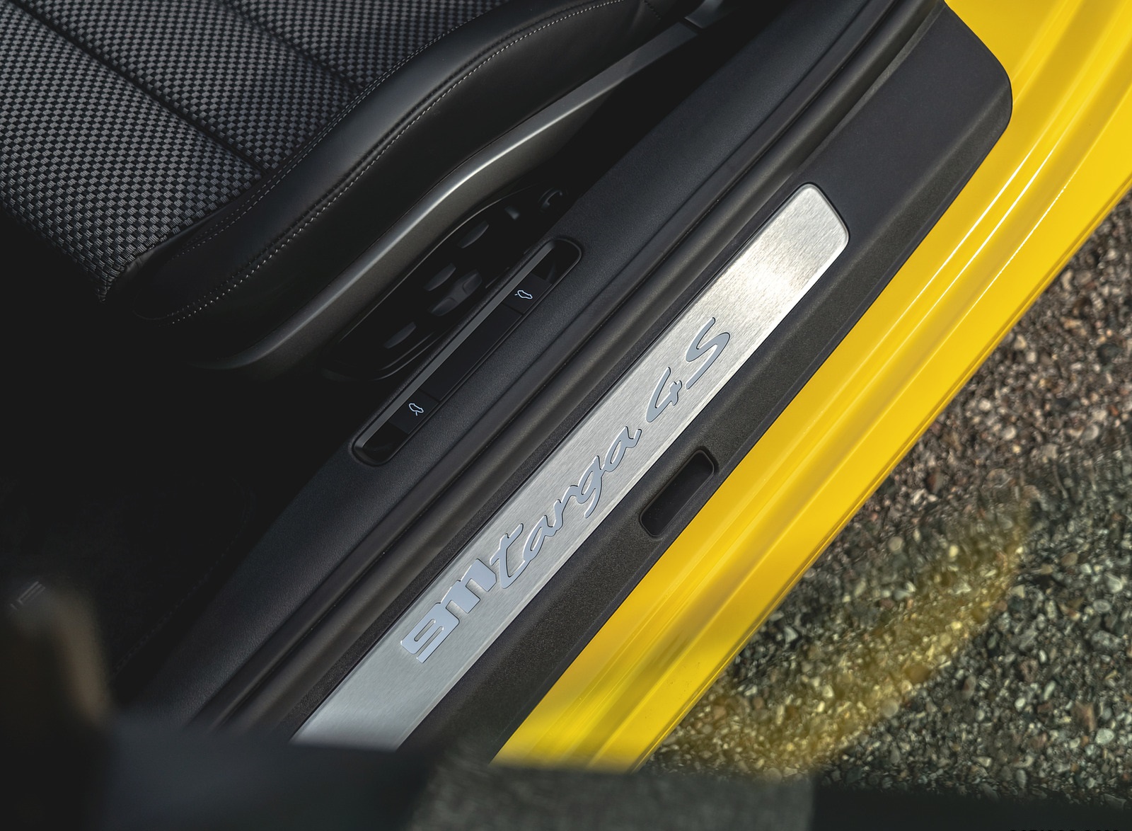 2021 Porsche 911 Targa 4S (Color: Racing Yellow) Door Sill Wallpapers #60 of 138