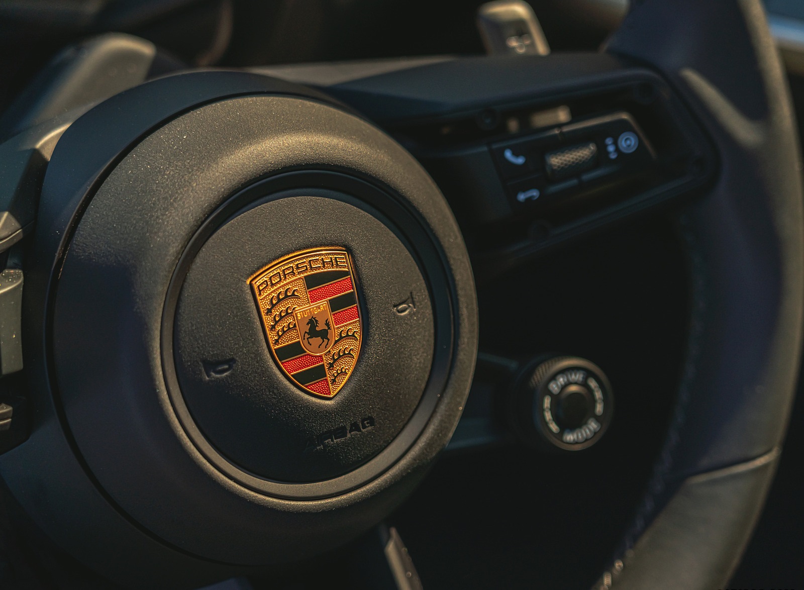 2021 Porsche 911 Targa 4S (Color: Racing Yellow) Interior Steering Wheel Wallpapers #64 of 138