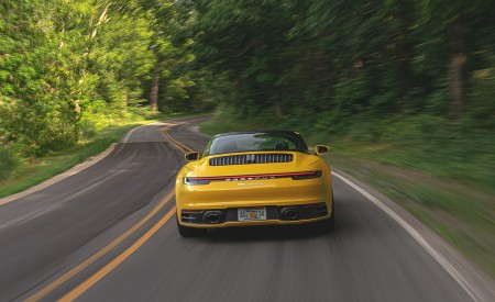 2021 Porsche 911 Targa 4S (Color: Racing Yellow) Rear Wallpapers 450x275 (4)