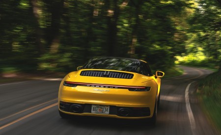 2021 Porsche 911 Targa 4S (Color: Racing Yellow) Rear Wallpapers 450x275 (7)
