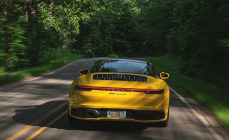 2021 Porsche 911 Targa 4S (Color: Racing Yellow) Rear Wallpapers 450x275 (8)