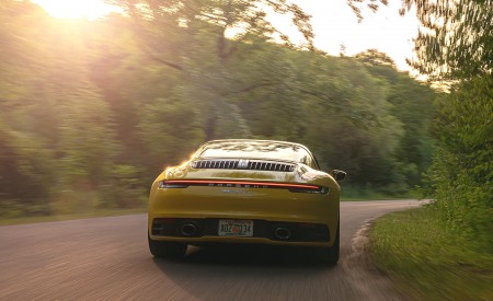 2021 Porsche 911 Targa 4S (Color: Racing Yellow) Rear Wallpapers 450x275 (9)