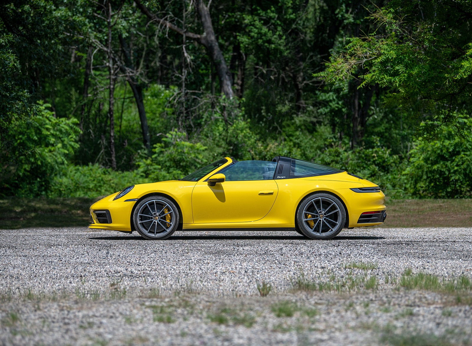 2021 Porsche 911 Targa 4S (Color: Racing Yellow) Side Wallpapers  #35 of 138