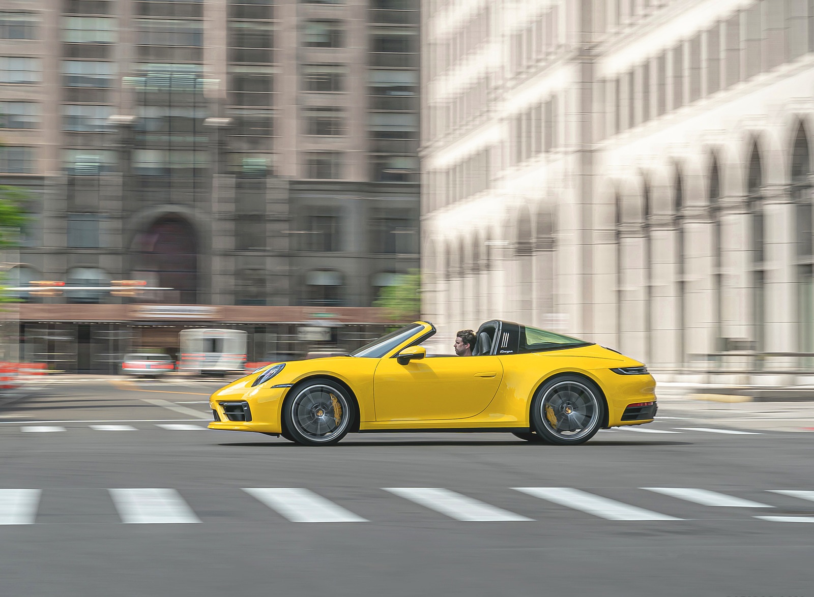 2021 Porsche 911 Targa 4S (Color: Racing Yellow) Side Wallpapers #25 of 138