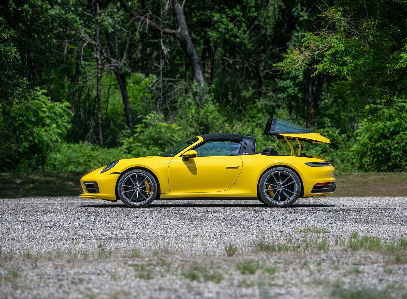 2021 Porsche 911 Targa 4S (Color: Racing Yellow) Side Wallpapers  #31 of 138