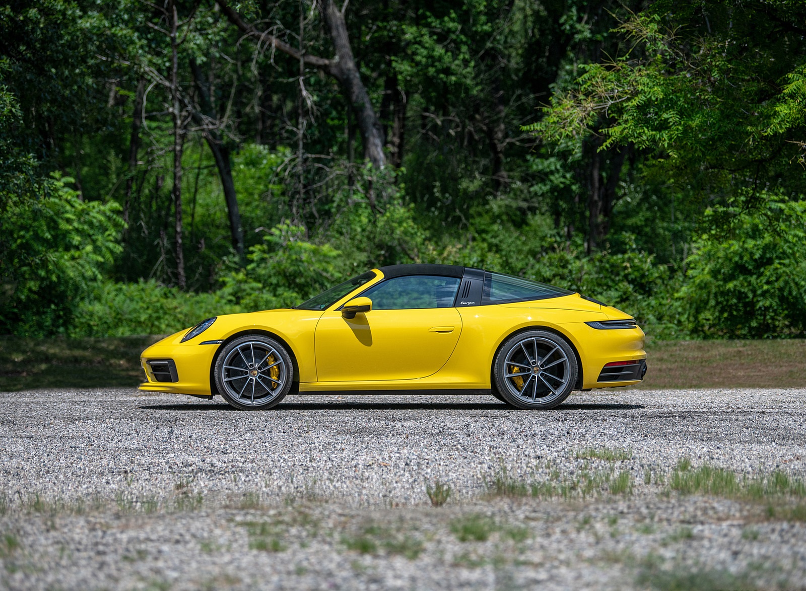 2021 Porsche 911 Targa 4S (Color: Racing Yellow) Side Wallpapers  #30 of 138