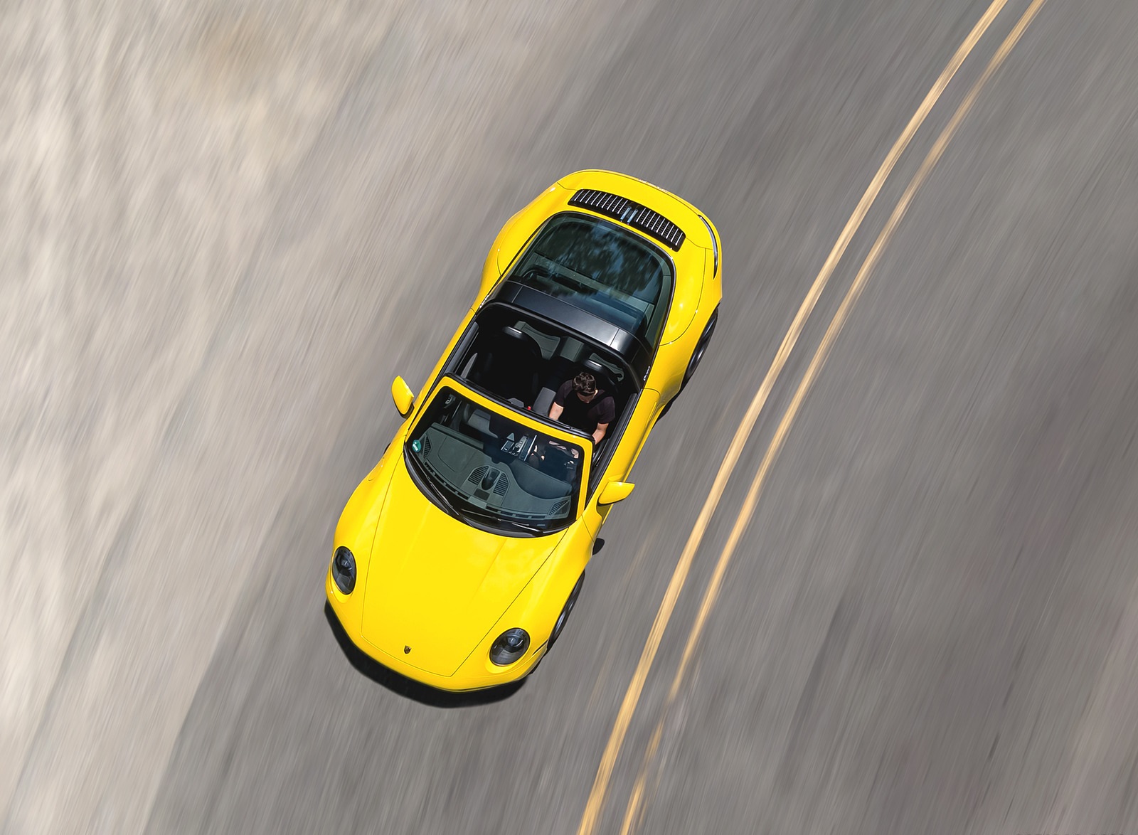 2021 Porsche 911 Targa 4S (Color: Racing Yellow) Top Wallpapers #23 of 138