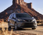 2021 Toyota Sienna Platinum Hybrid Front Three-Quarter Wallpapers 150x120