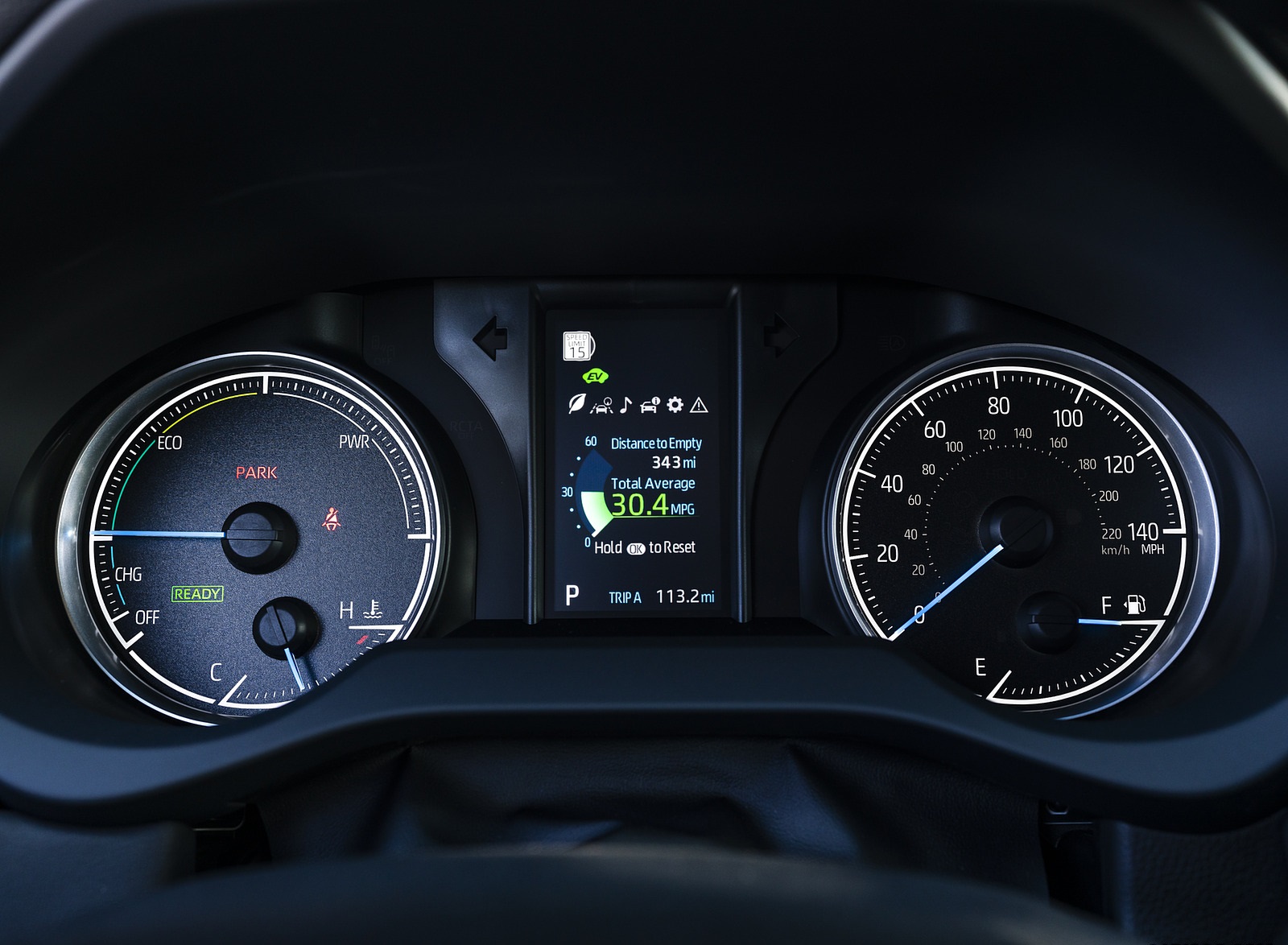 2021 Toyota Venza Hybrid LE Instrument Cluster Wallpapers #29 of 70