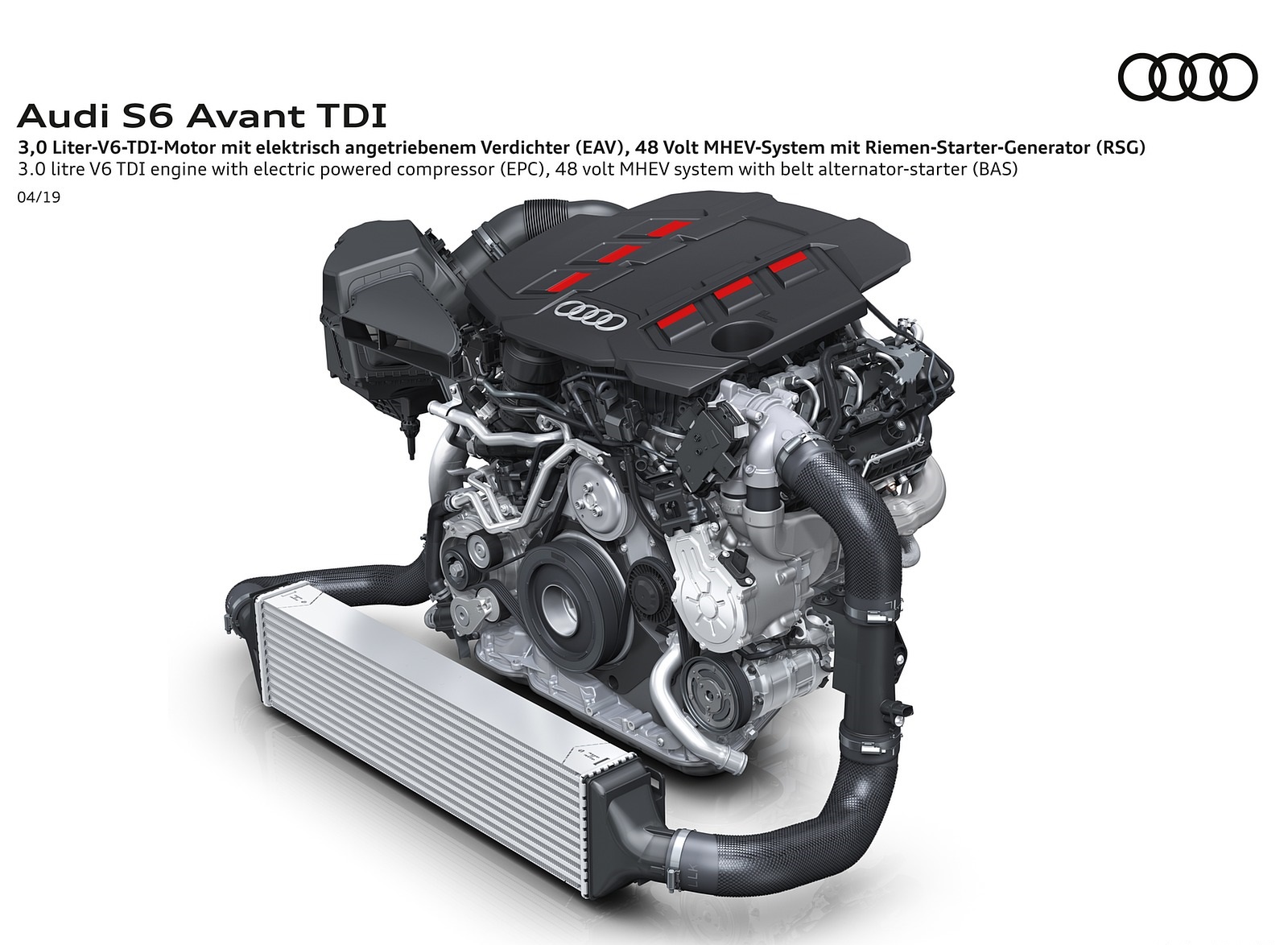 2020 Audi S6 Avant TDI 3.0 litre V6 TDI engine with electric powered compressor (EPC) Wallpapers  #52 of 60
