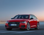 2020 Audi S6 Avant TDI (Color: Tango Red) Front Three-Quarter Wallpapers 150x120