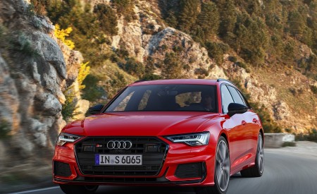 2020 Audi S6 Avant TDI (Color: Tango Red) Front Wallpapers  450x275 (25)