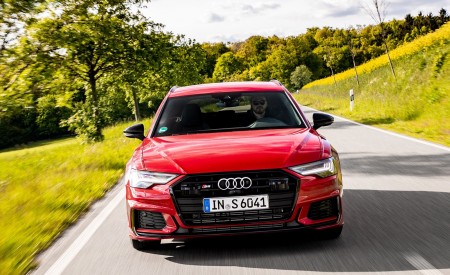 2020 Audi S6 Avant TDI (Color: Tango Red) Front Wallpapers  450x275 (5)