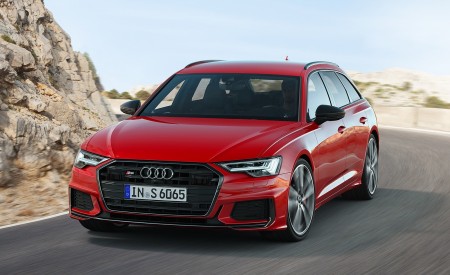 2020 Audi S6 Avant TDI (Color: Tango Red) Front Wallpapers 450x275 (26)