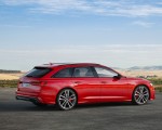 2020 Audi S6 Avant TDI (Color: Tango Red) Rear Three-Quarter Wallpapers  150x120