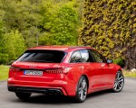 2020 Audi S6 Avant TDI (Color: Tango Red) Rear Three-Quarter Wallpapers 150x120