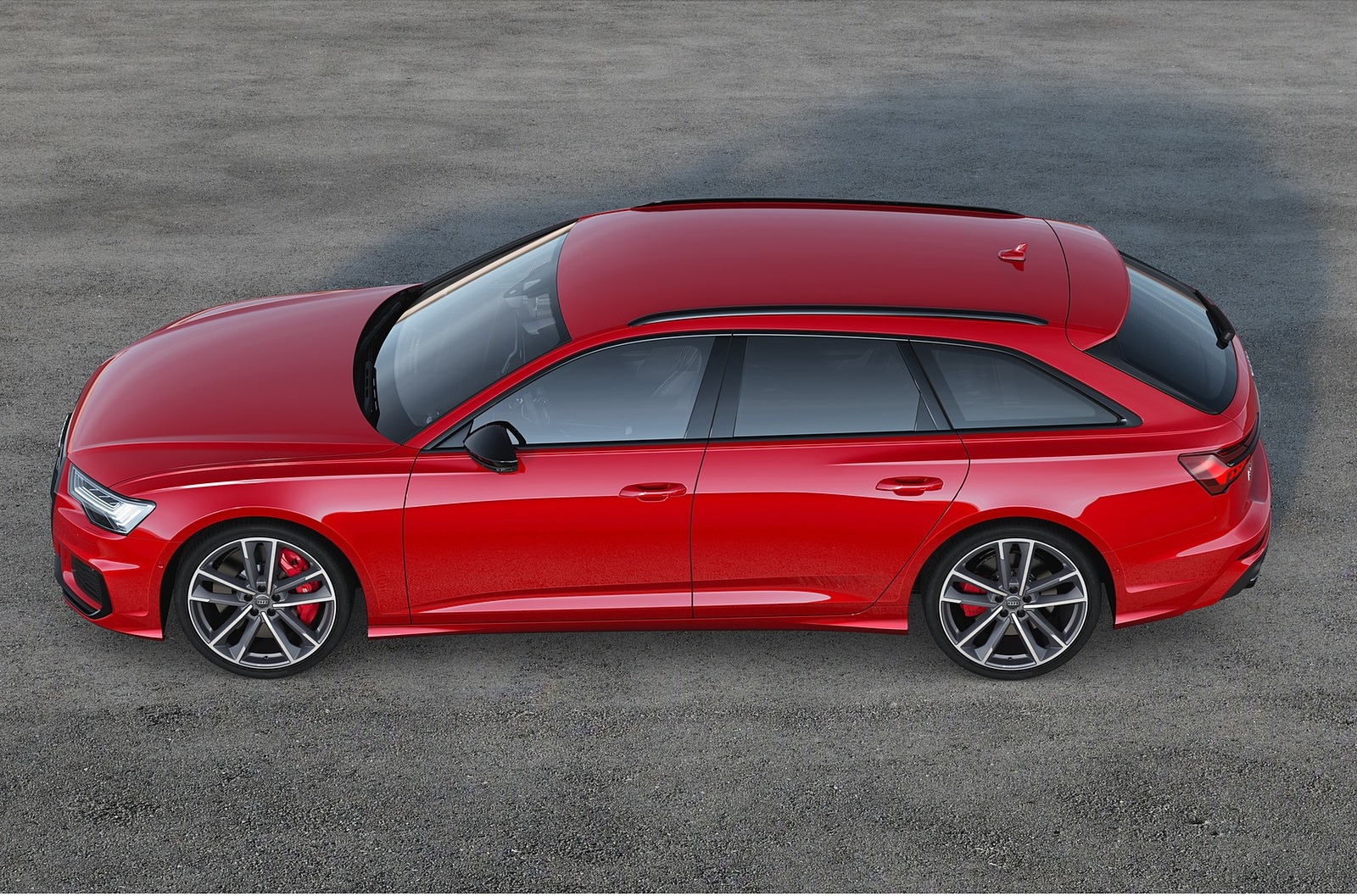2020 Audi S6 Avant TDI (Color: Tango Red) Side Wallpapers #39 of 60