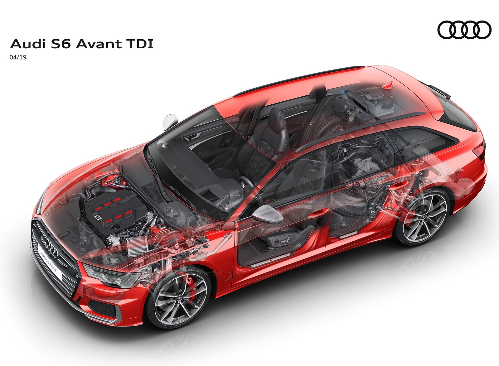 2020 Audi S6 Avant TDI Phantom View Wallpapers #44 of 60