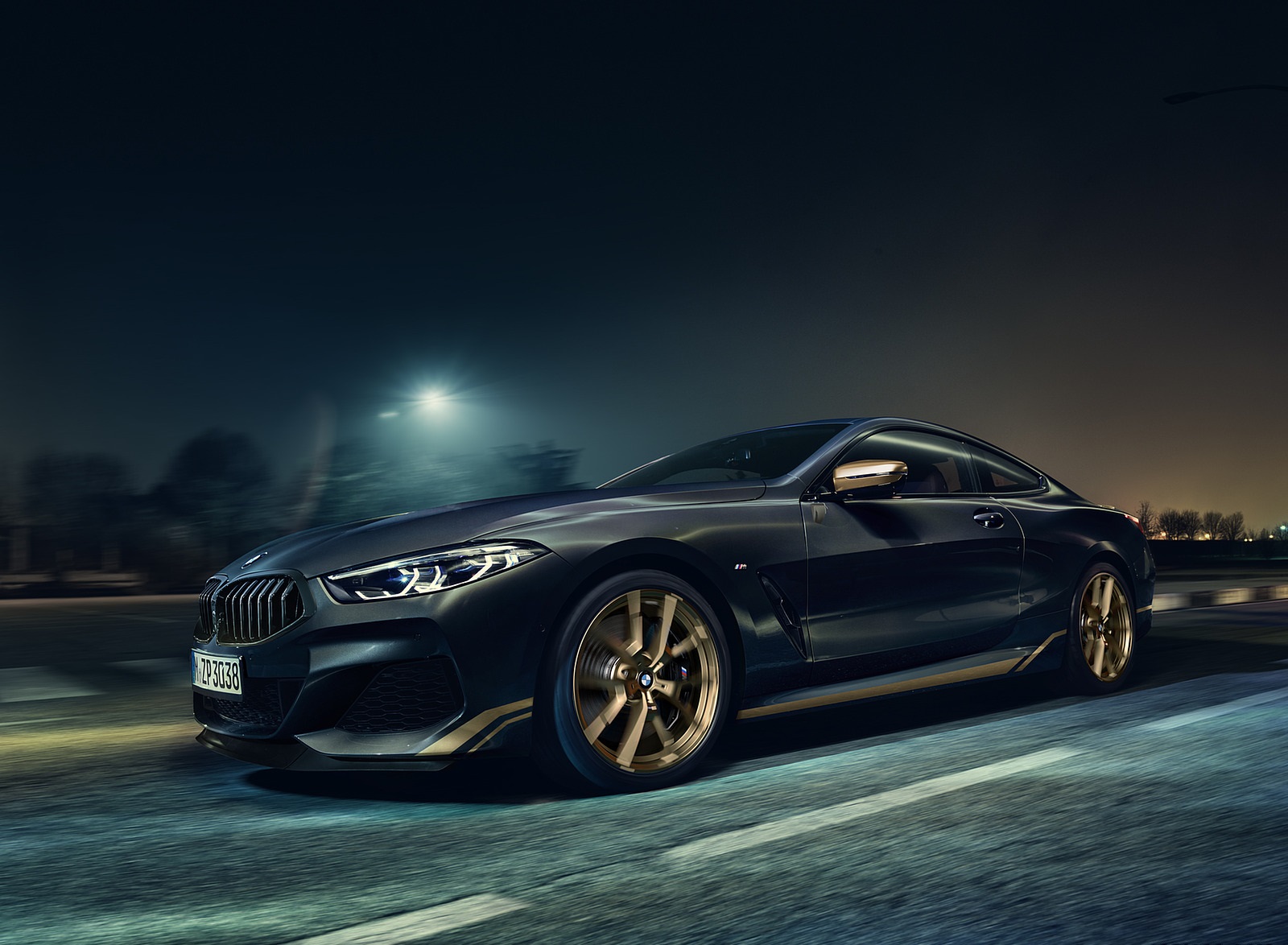 2020 BMW 8 Series Golden Thunder Edition Front Three-Quarter Wallpapers #1 of 6