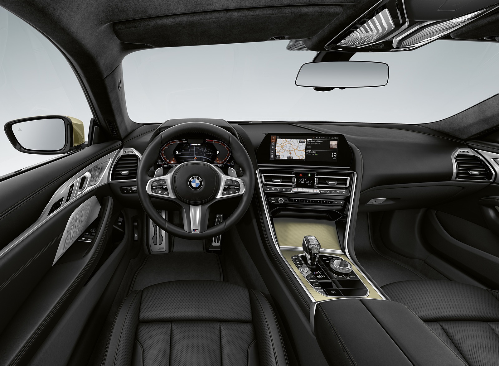 2020 BMW 8 Series Golden Thunder Edition Interior Cockpit Wallpapers (6)