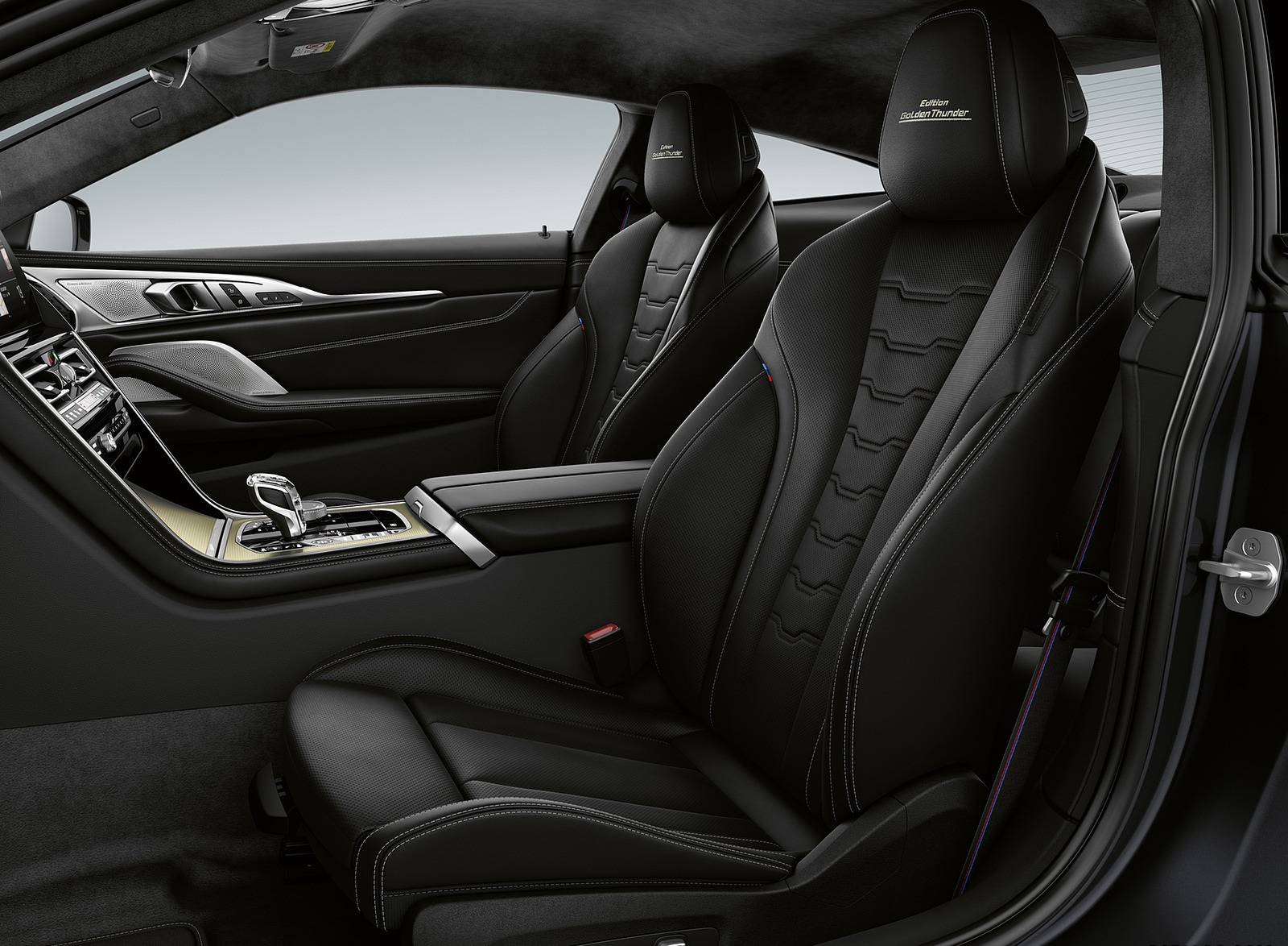 2020 BMW 8 Series Golden Thunder Edition Interior Seats Wallpapers (5)