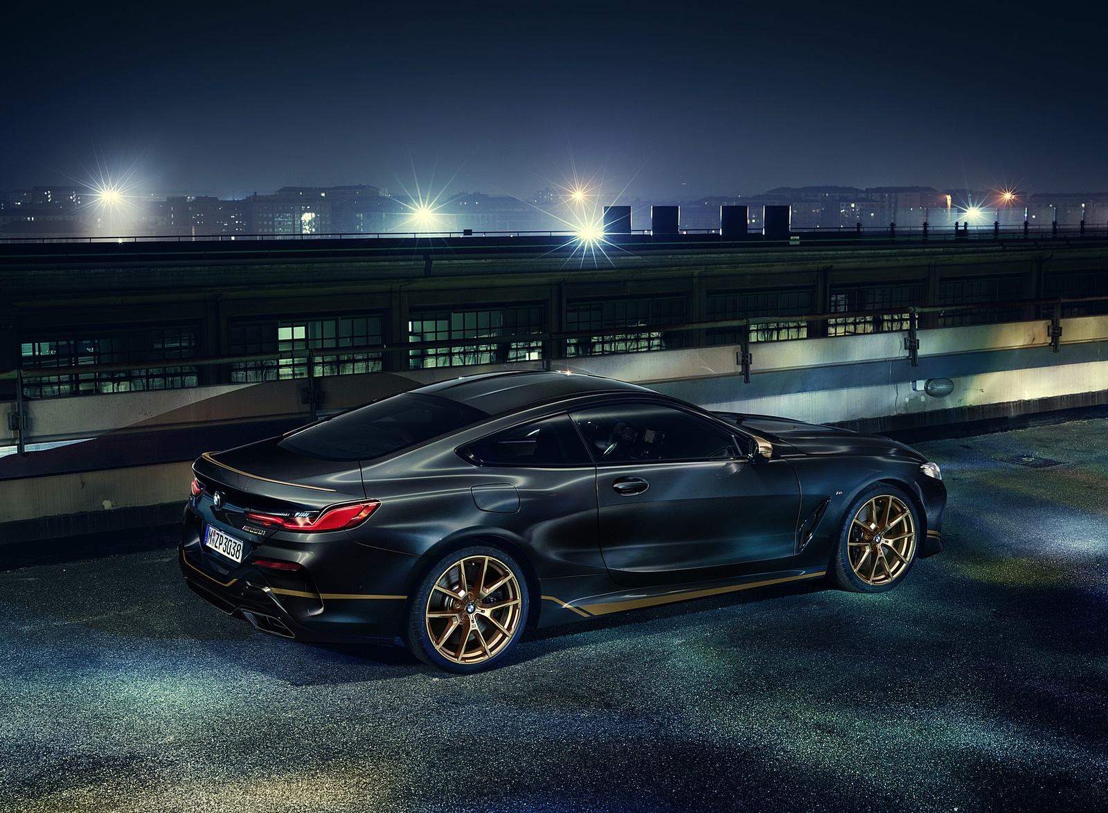 2020 BMW 8 Series Golden Thunder Edition Rear Three-Quarter Wallpapers (2)