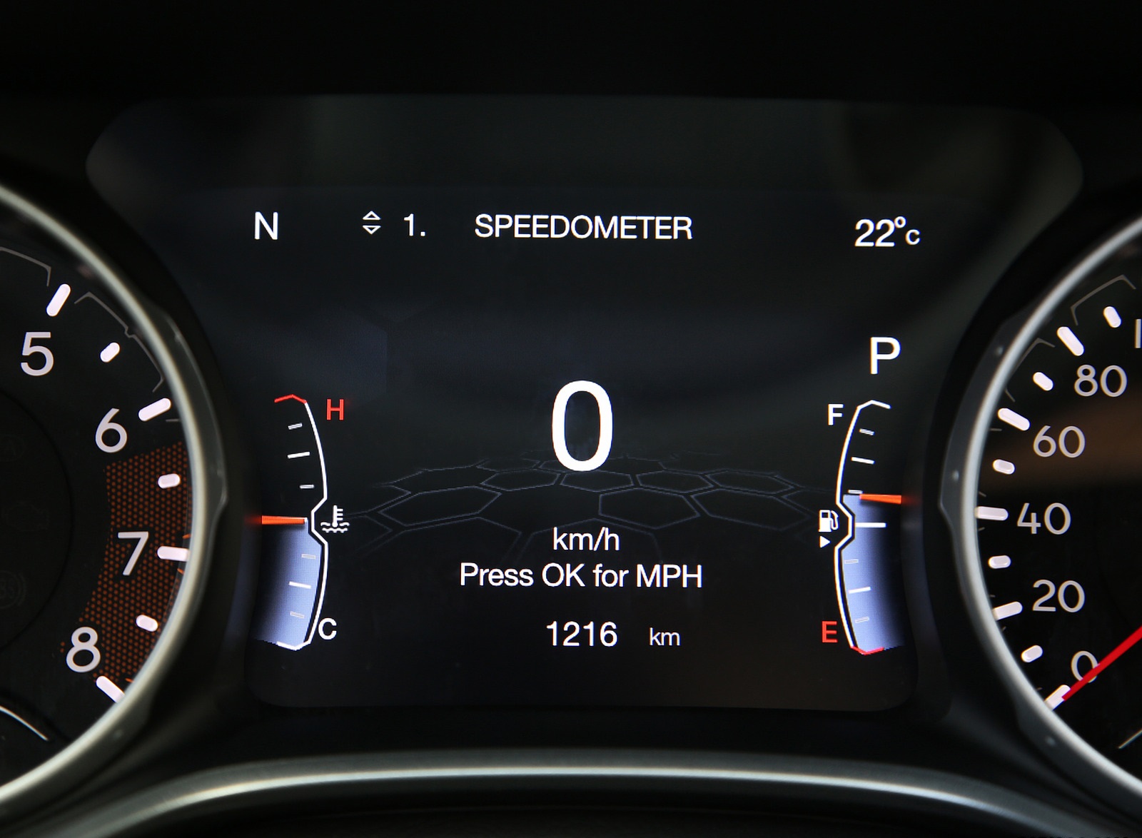 2020 Jeep Compass (Euro-Spec) Instrument Cluster Wallpapers #23 of 26